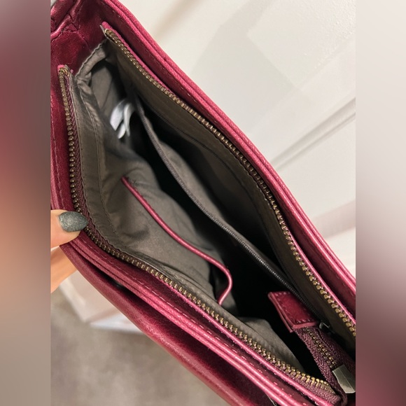 Matt n nat maroon crossbody purse - arbor - Picture 3 of 4